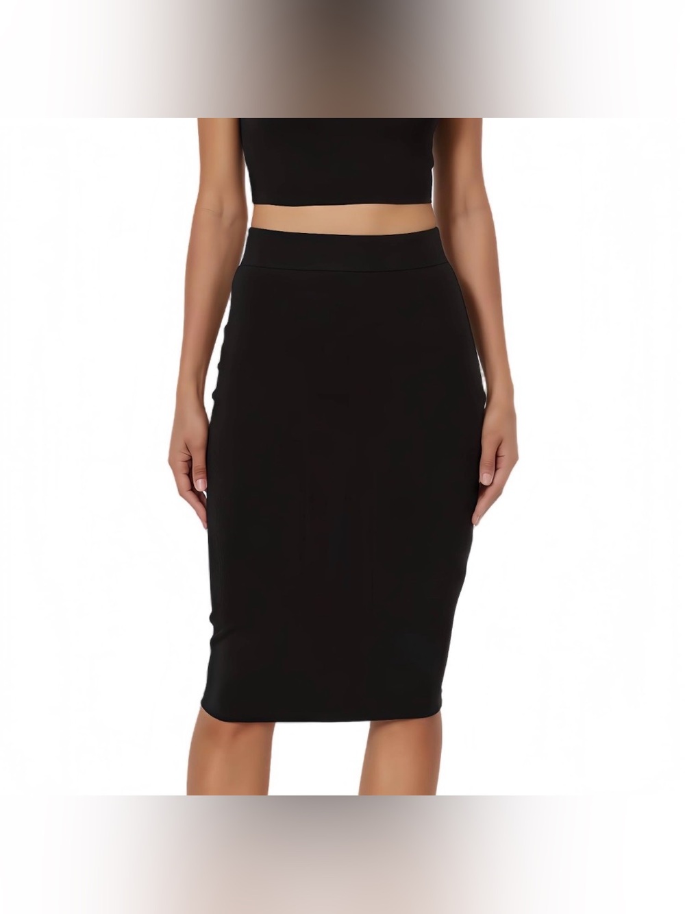 NWT - OLIVIACEOUS - MARISA Raw Hem Skirt in Sweatshirt material. Medium